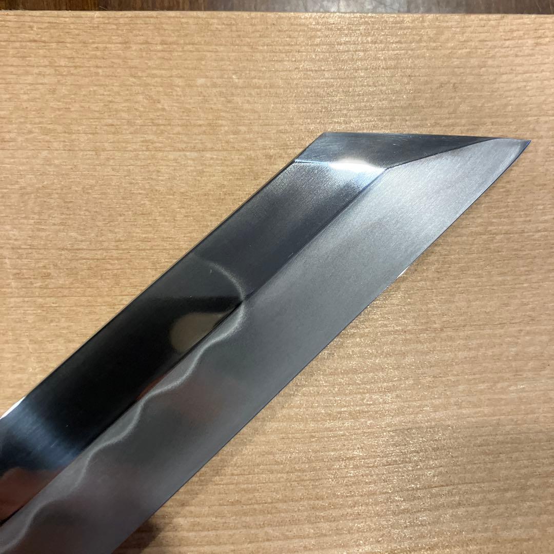 本焼　柳刃包丁　池田美和　白ニ鋼　天然砥石で研ぎ済み！