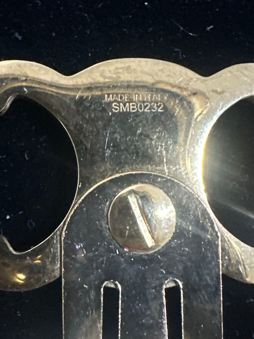 sr セリーヌ　アクセサリー　ヘアクリップ　目立つ汚れ傷あり