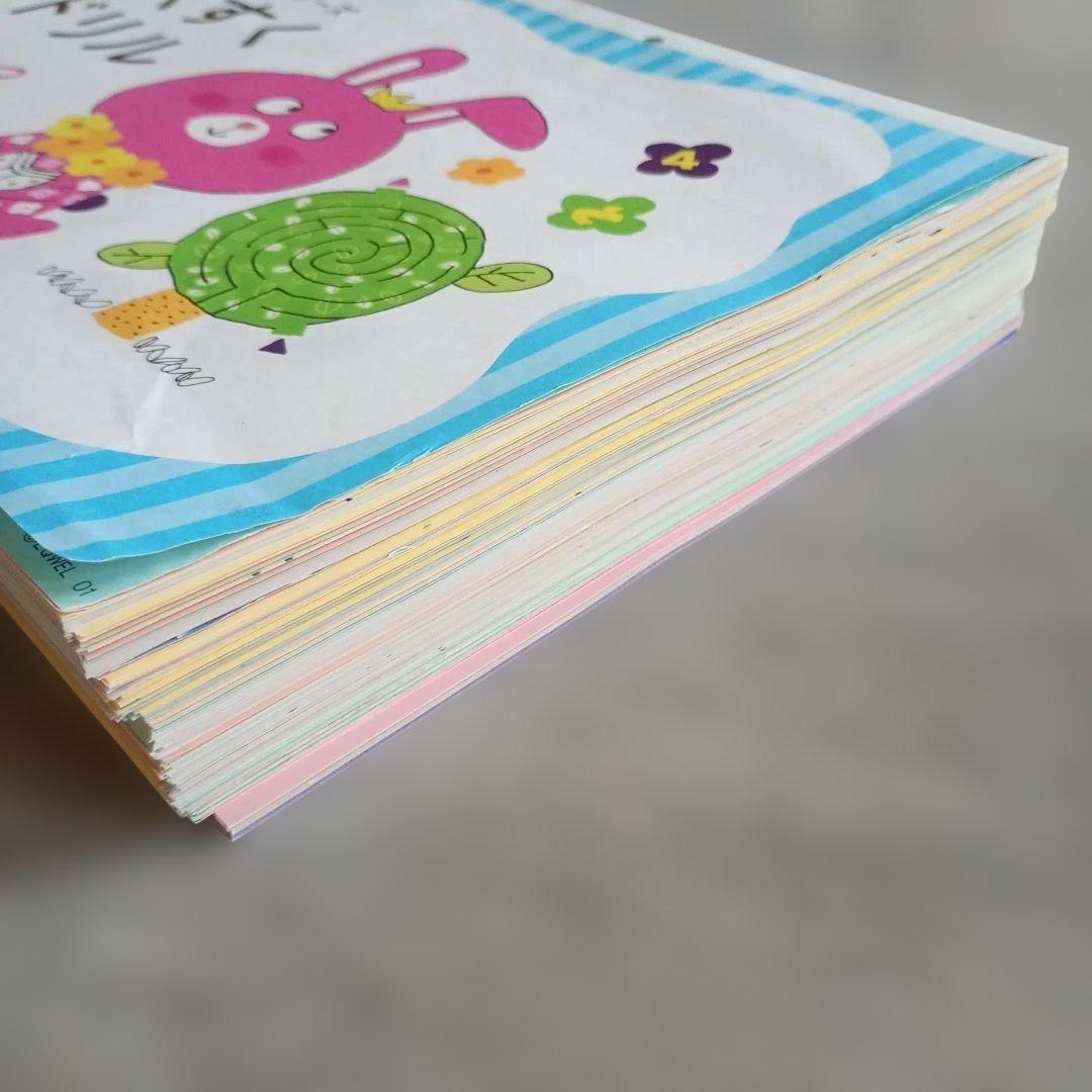 【書き込みなし】　イクウェル　すくすくドリル　うさぎ　１～10　知育　右脳