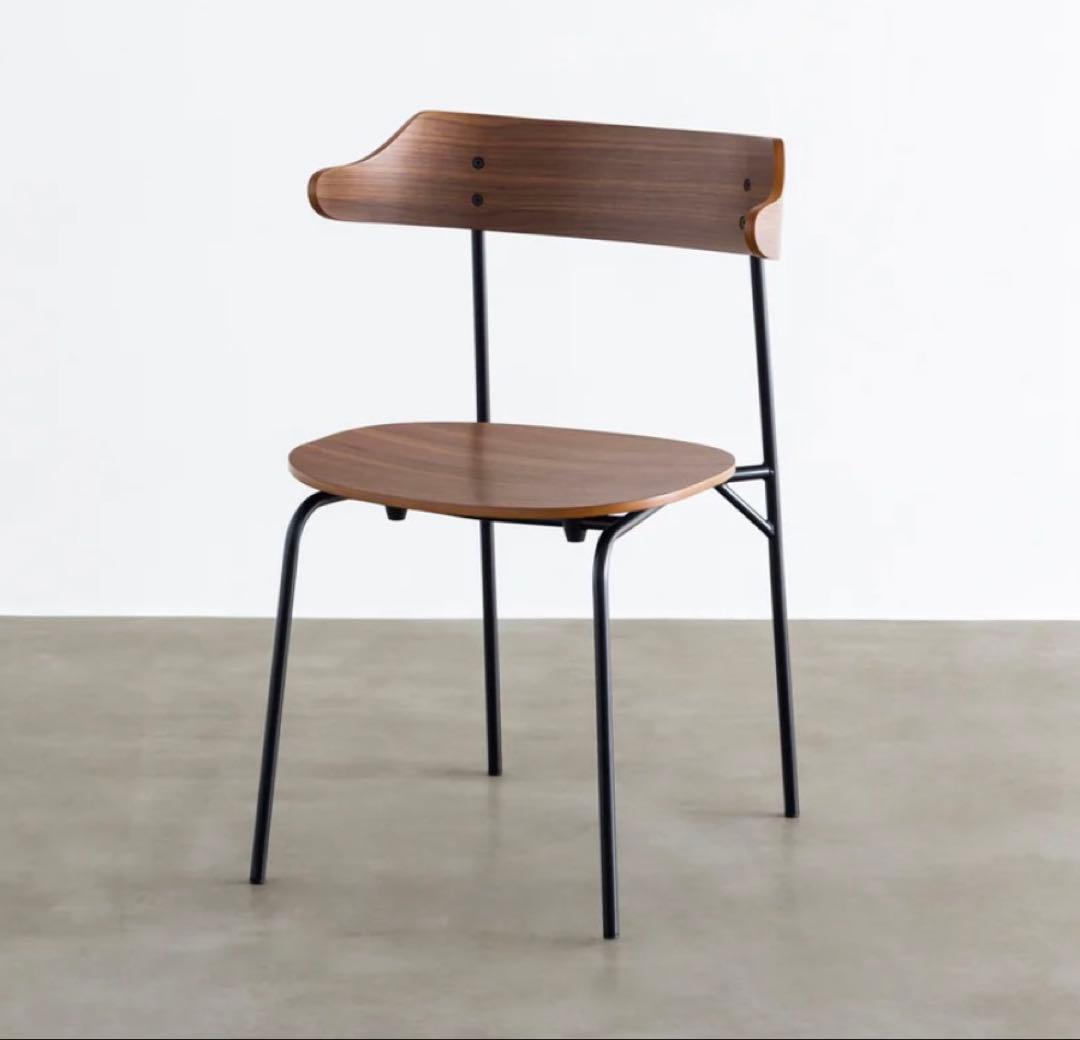 使用約3ヶ月 KANADEMONO ダイニングチェア　1脚　①