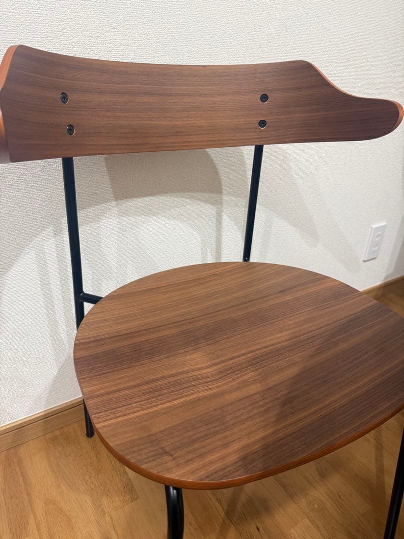 使用約3ヶ月 KANADEMONO ダイニングチェア　1脚　①