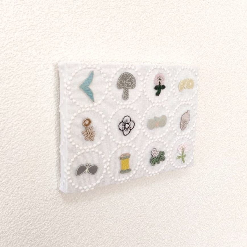 ミニ　ファブリックパネル　ミナペルホネン　インテリア　北欧　クリスマスプレゼント