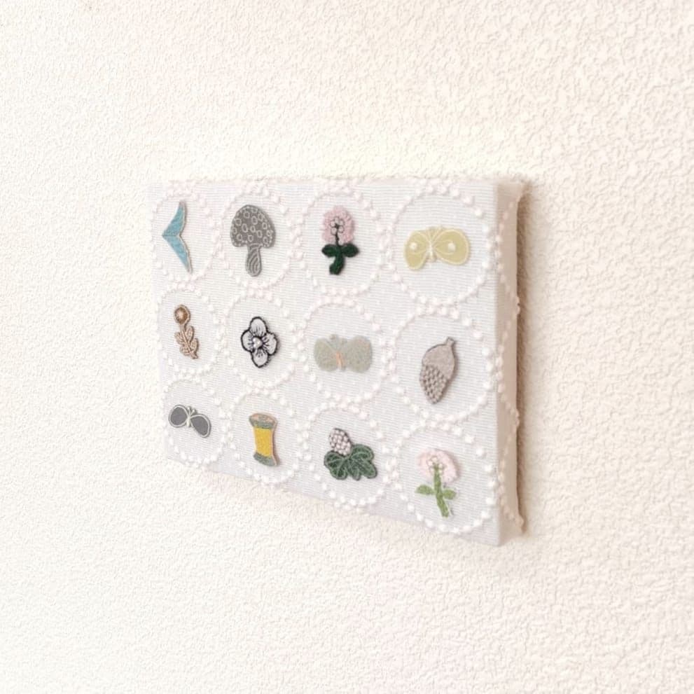 ミニ　ファブリックパネル　ミナペルホネン　インテリア　北欧　クリスマスプレゼント