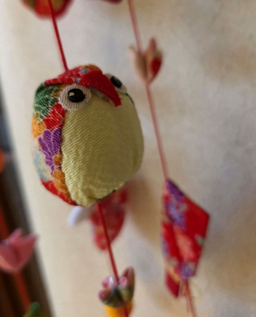 ひな祭り 吊るし雛 つるし飾り 桃の節句 ちりめん細工 縁起物 魔除け 厄除け