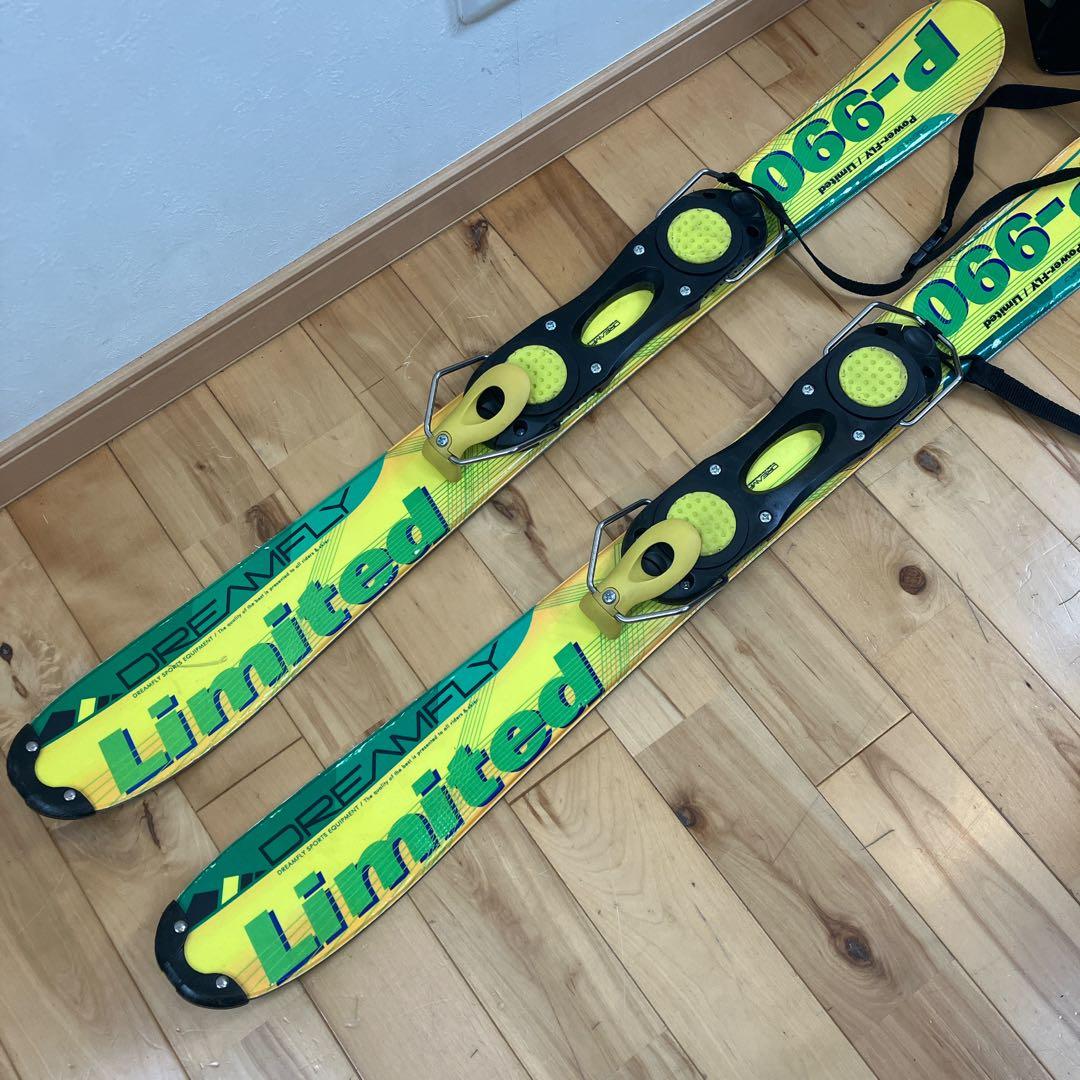 DREAMFLY ショートスキー 約100cm ファンスキー　ブーツ　レグザム