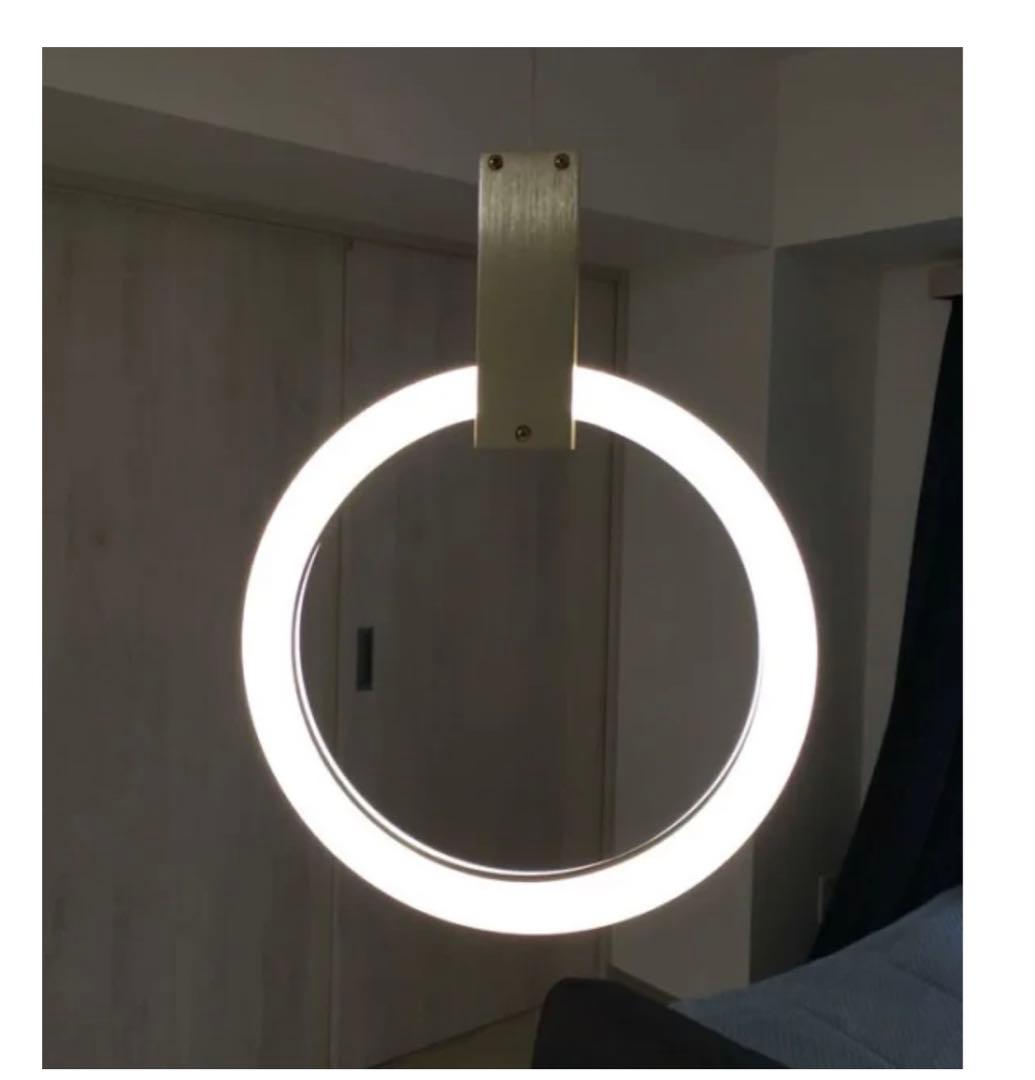 モダンリングペンダントライト