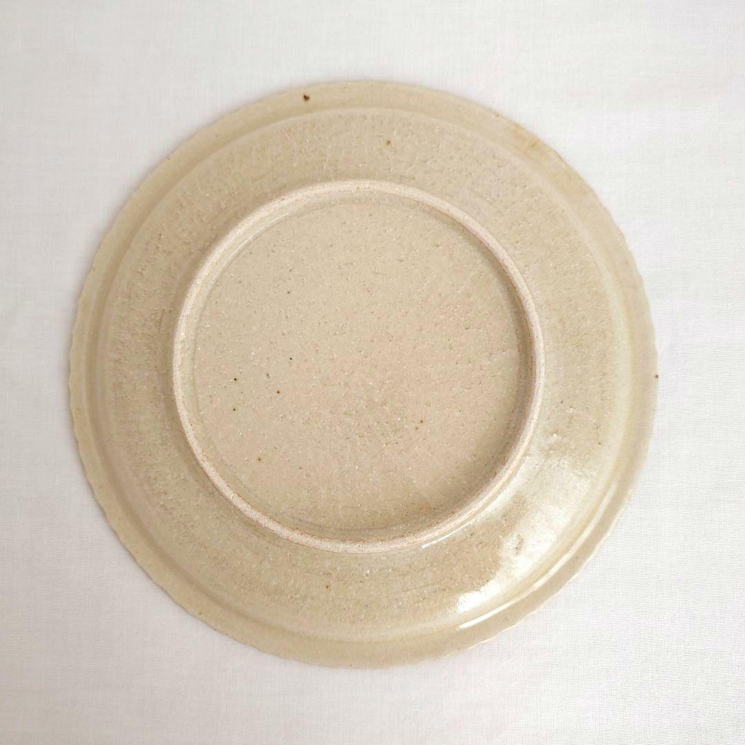 たくまポタリー 7寸 おかず皿 オリーブ 2枚セット