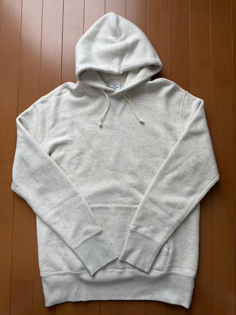 ループウィラー LW05 丸胴吊り編みプルオーバーフーディ Lサイズ