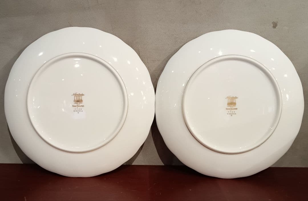 ノリタケ ダイヤモンド コレクション ミネルバ プレート 2枚 B
