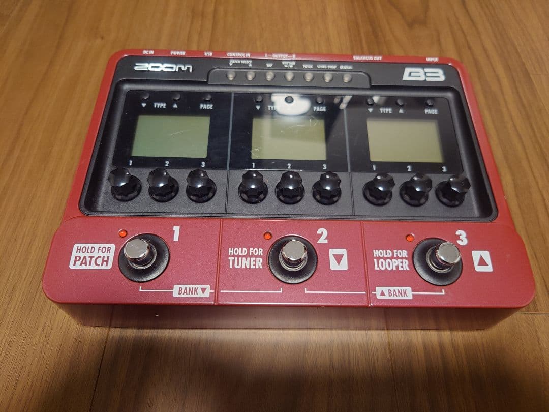 Zoom B3 ベースエフェクター