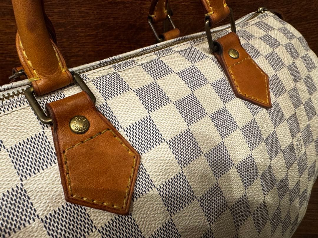 LOUIS VUITTON ダミエアズール　スピーディ35 パドロック