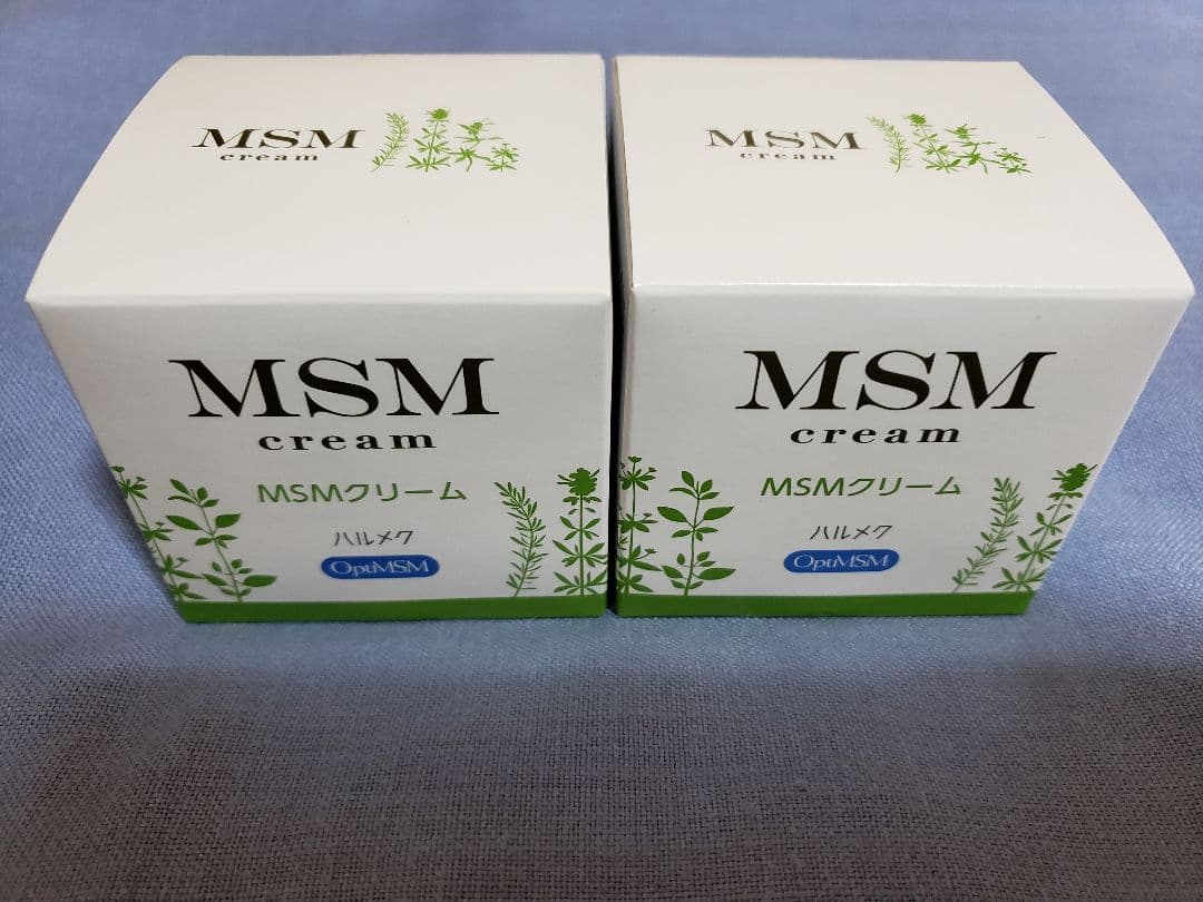 ハルメク　MSMクリーム　140×２個セット売り　新品未開封