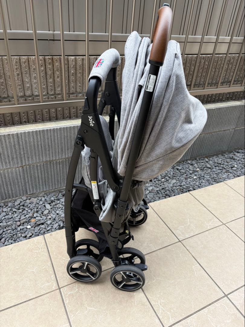 本日限定最終価格！joie ベビーカー　グレー