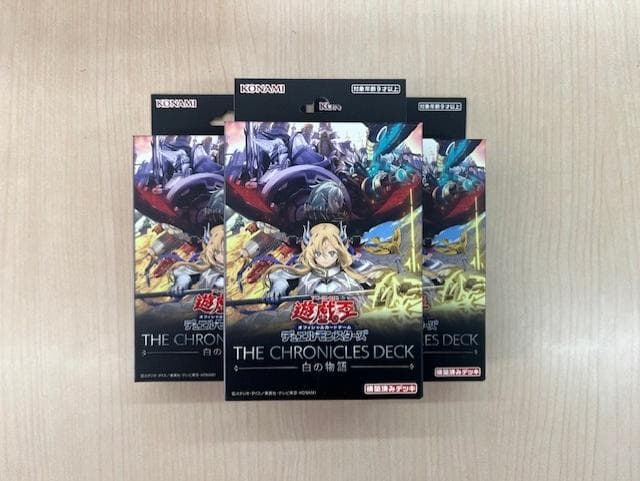 【新品未開封】THE CHRONICLES DECK－白の物語－　3BOX