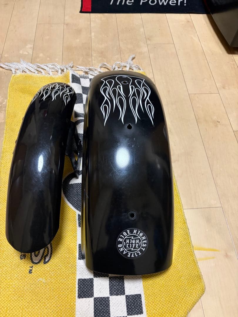 ハーレースポーツスターXL883N ショート加工 純正フェンダー前後セット