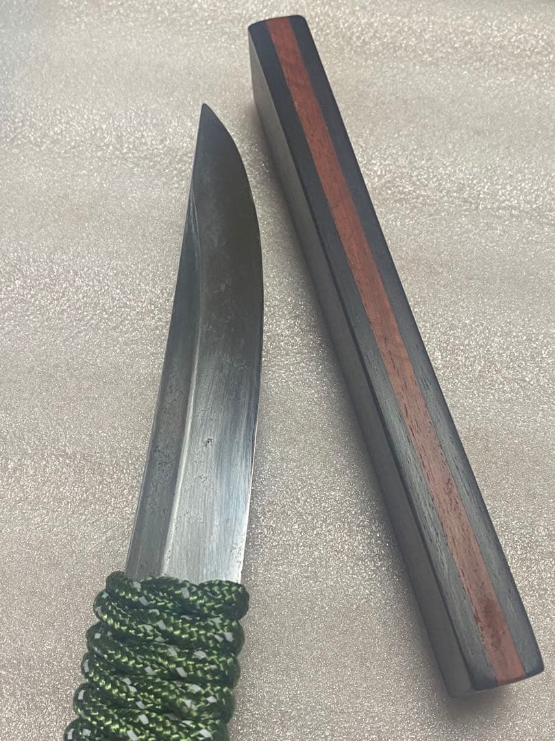 残欠刀　脇差し　ナイフ　玉鋼　合法サイズ