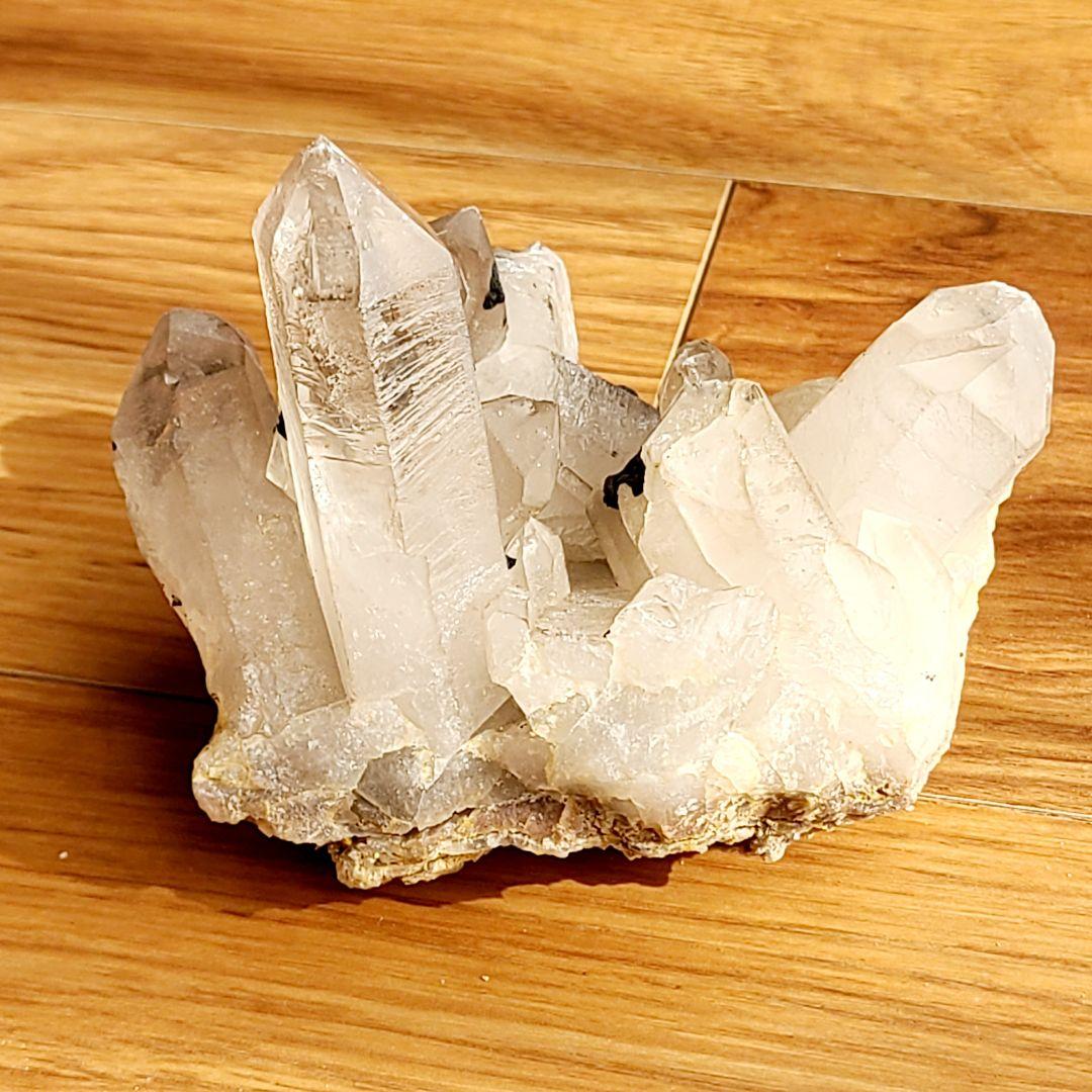 【高品質】マニカラン水晶クラスター