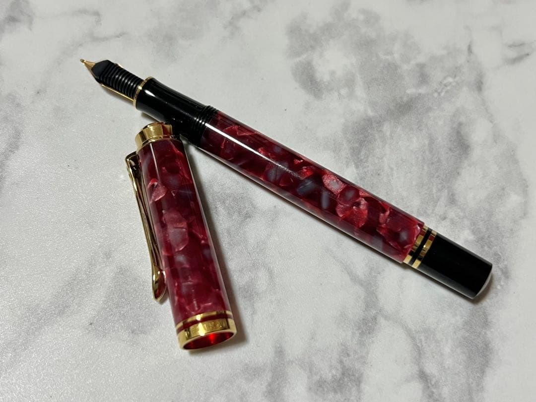 【早い者勝ち】ペリカン スーベレーン M320 ルビーレッド F 限定品