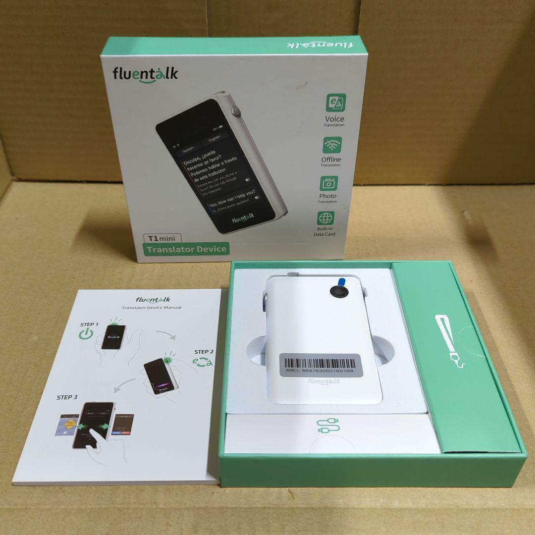 Fluentalk by Timekettle T1mini 翻訳機 新品