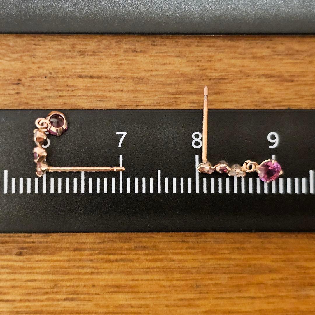 PePe K10YG ピアスとK10PGピアス