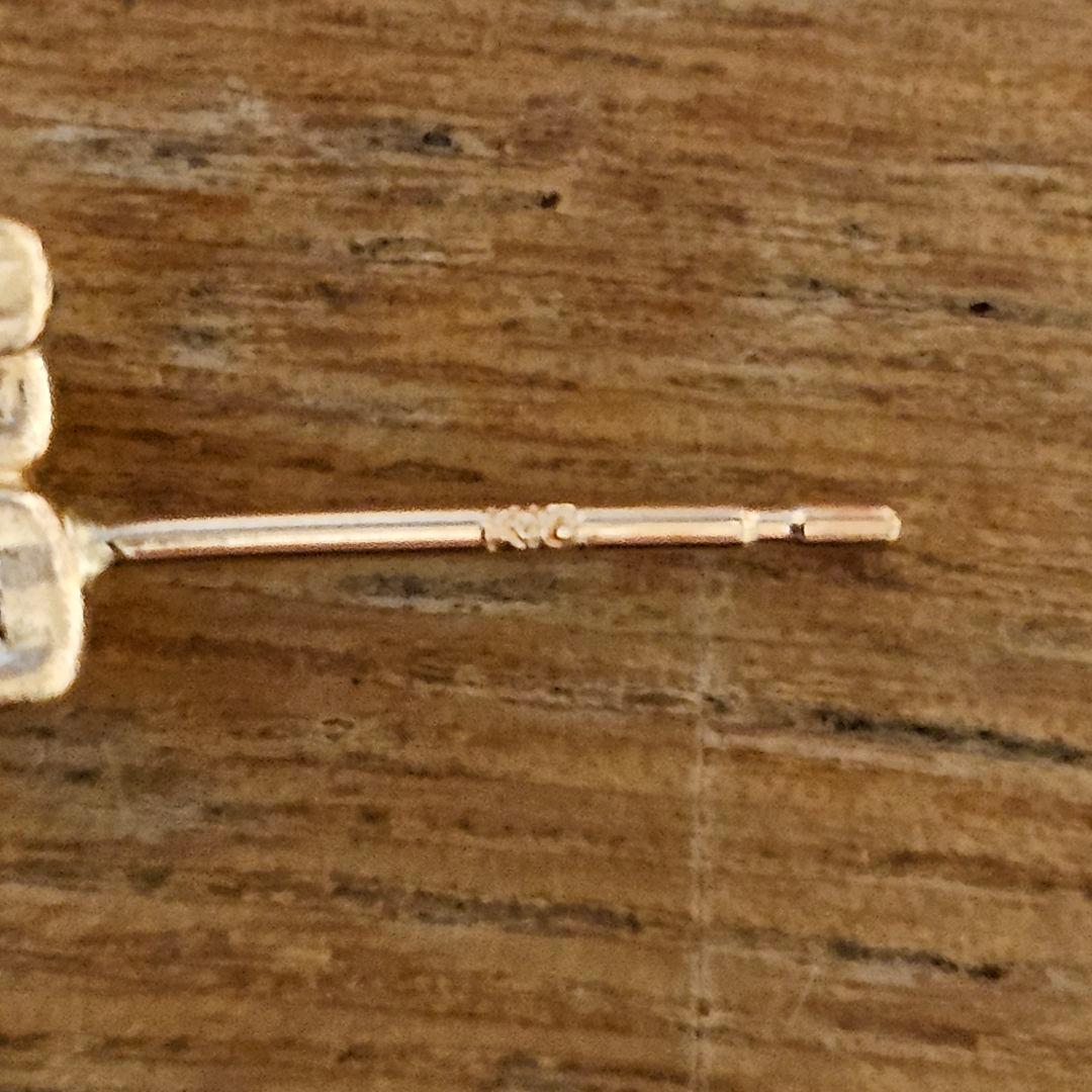 PePe K10YG ピアスとK10PGピアス