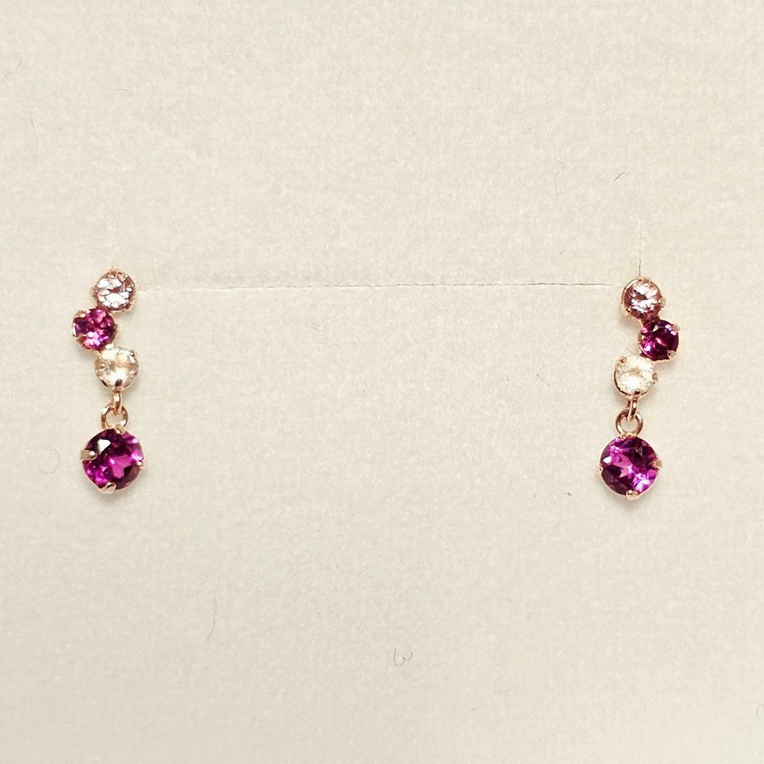 PePe K10YG ピアスとK10PGピアス