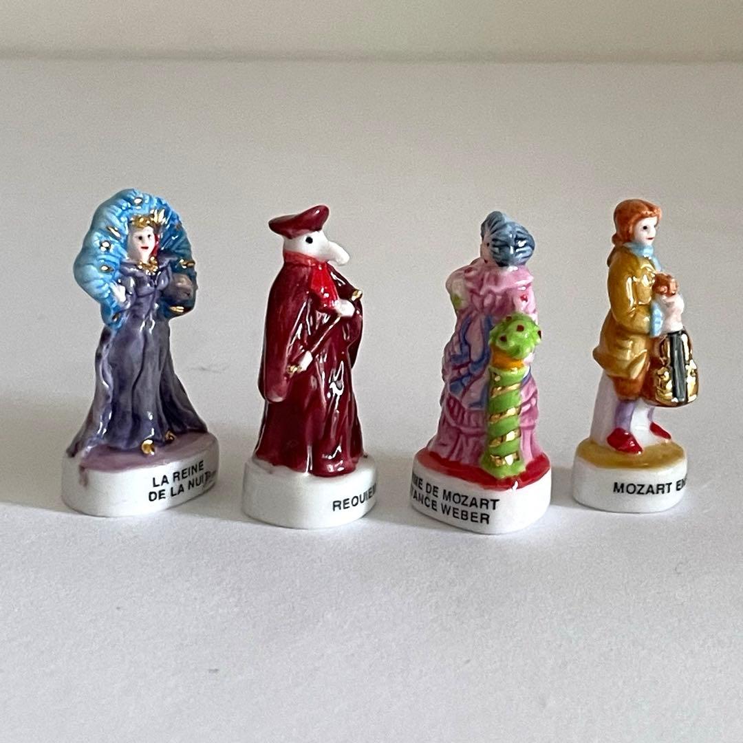 モーツァルト　フェーブ　フェーヴ　フランス　陶器　ミニチュア　置物