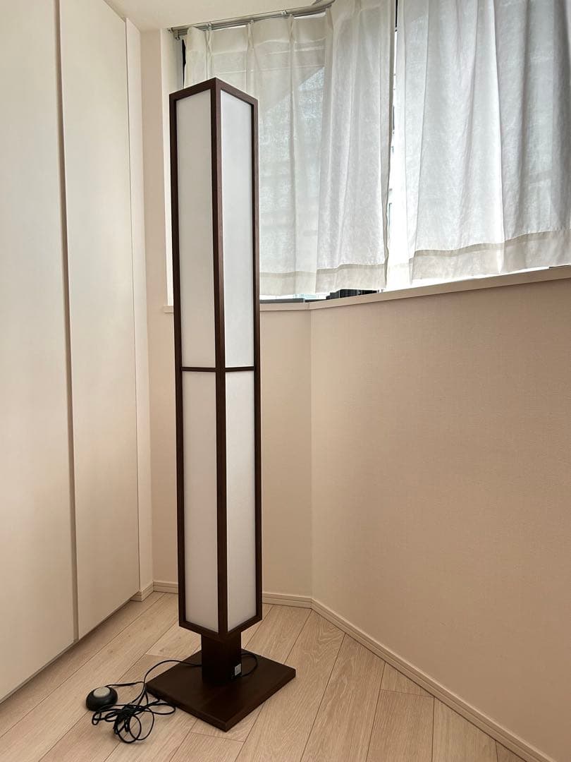 柿下木材工業所MOAREフロアスタンド（電球はメルカリ規定により付いていません）