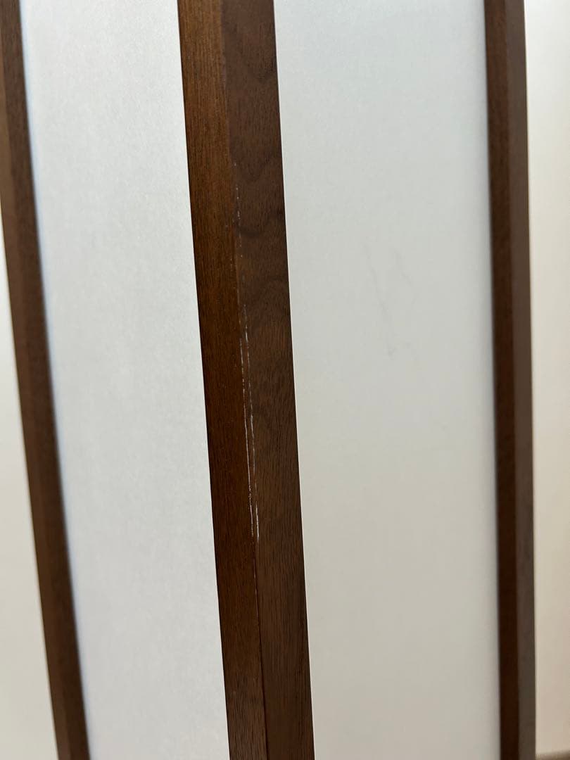 柿下木材工業所MOAREフロアスタンド（電球はメルカリ規定により付いていません）