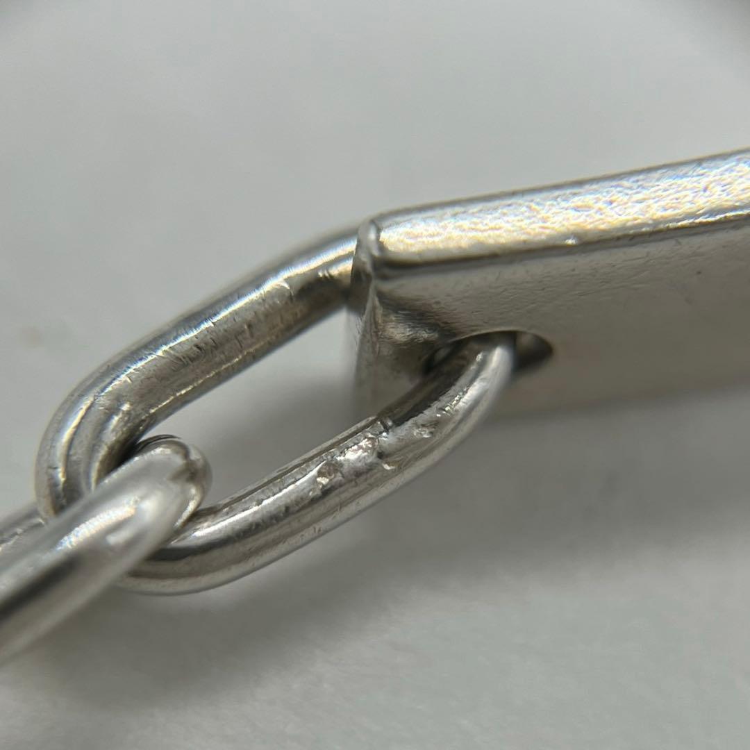 グッチ GUCCI IDプレート オーバルリンクチェーン ブレスレットSV925