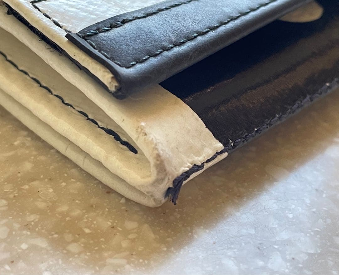 FREITAG フライターグ　F50 スモールウォレット　カードケース　黒白