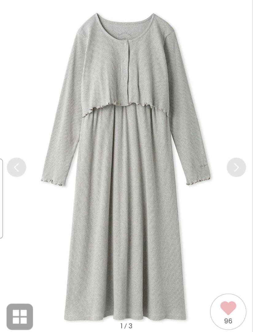 【新品未使用品】ジェラートピケ***マタニティワンピース