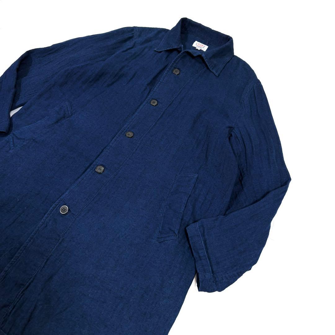 GAIJIN MADE ガイジンメイド ショップコート 藍 藍染め インディゴ