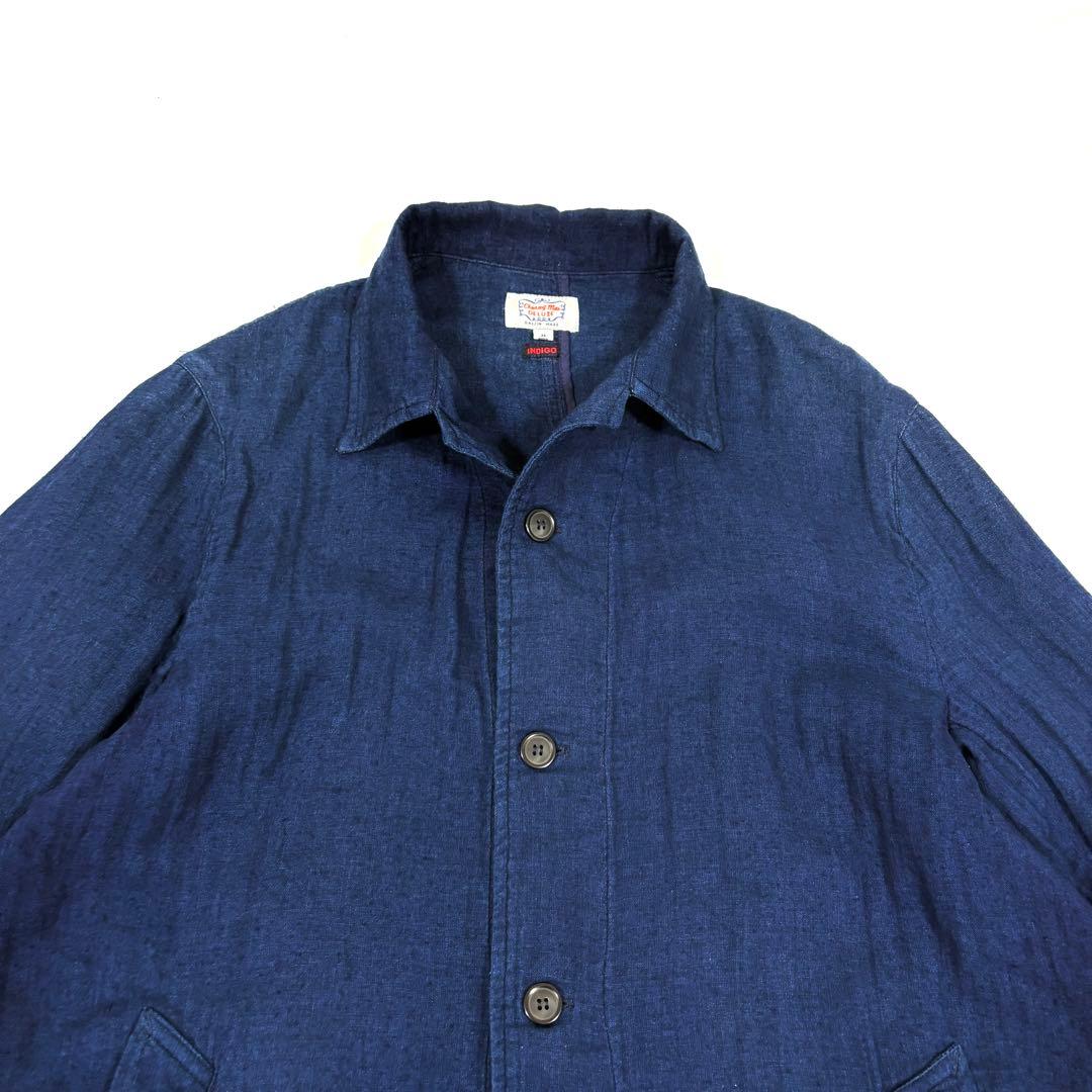 GAIJIN MADE ガイジンメイド ショップコート 藍 藍染め インディゴ