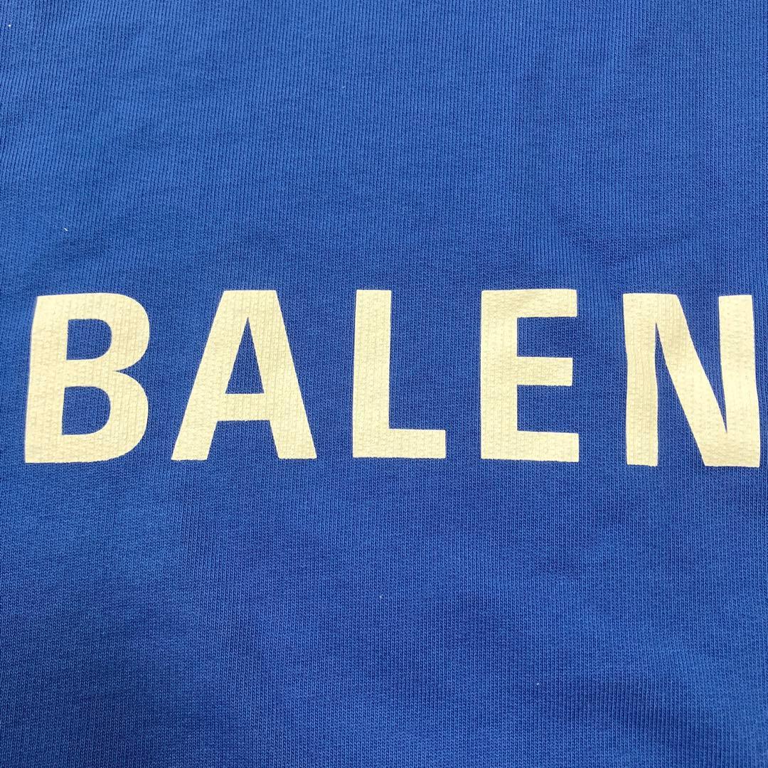 BALENCIAGA フーディー ブルー オーバーサイズ パーカー