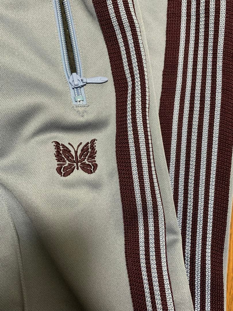 Needles サックスブルーストレートパンツ Sサイズ