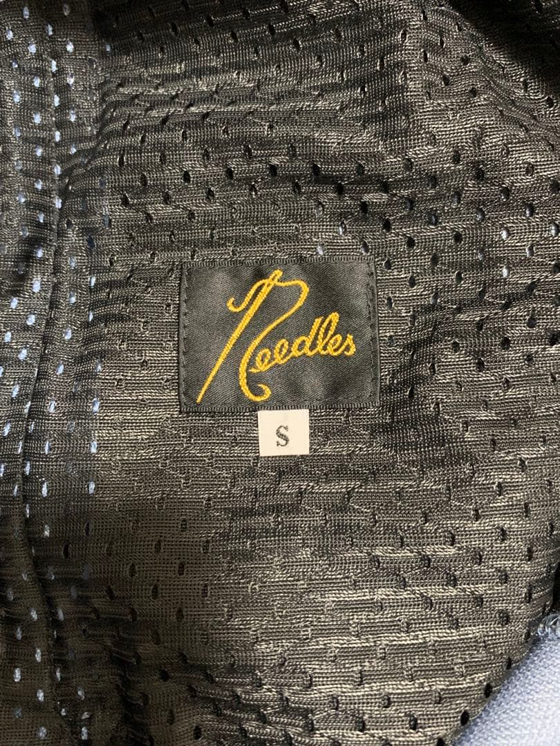 Needles サックスブルーストレートパンツ Sサイズ