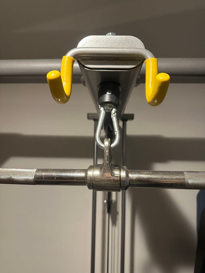 タフスタッフ　パワーラックプーリーセット+インクラインベンチ