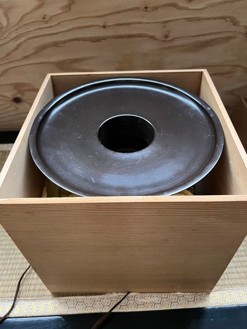 九代家元　未生庵好　未生斎一甫　昌龍造　唐銅　薄端　 花器　花生　花入