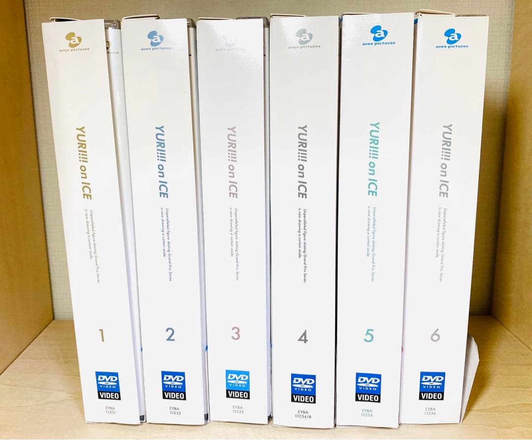 《初回特典付≫ ユーリ!!! on ICE 全6巻 DVD セット