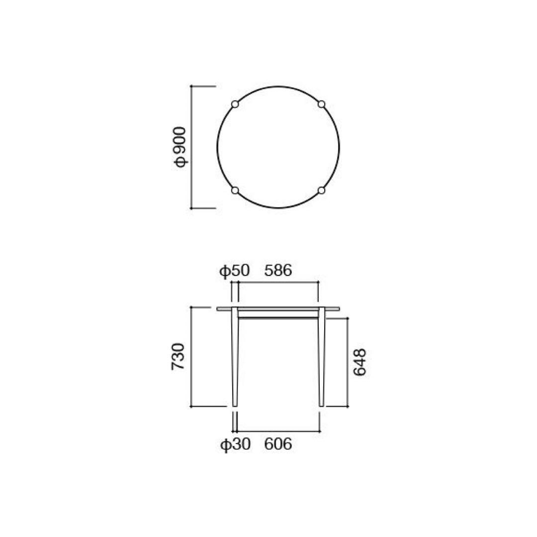 IDEE NOVA DINING TABLE ダイニングテーブル