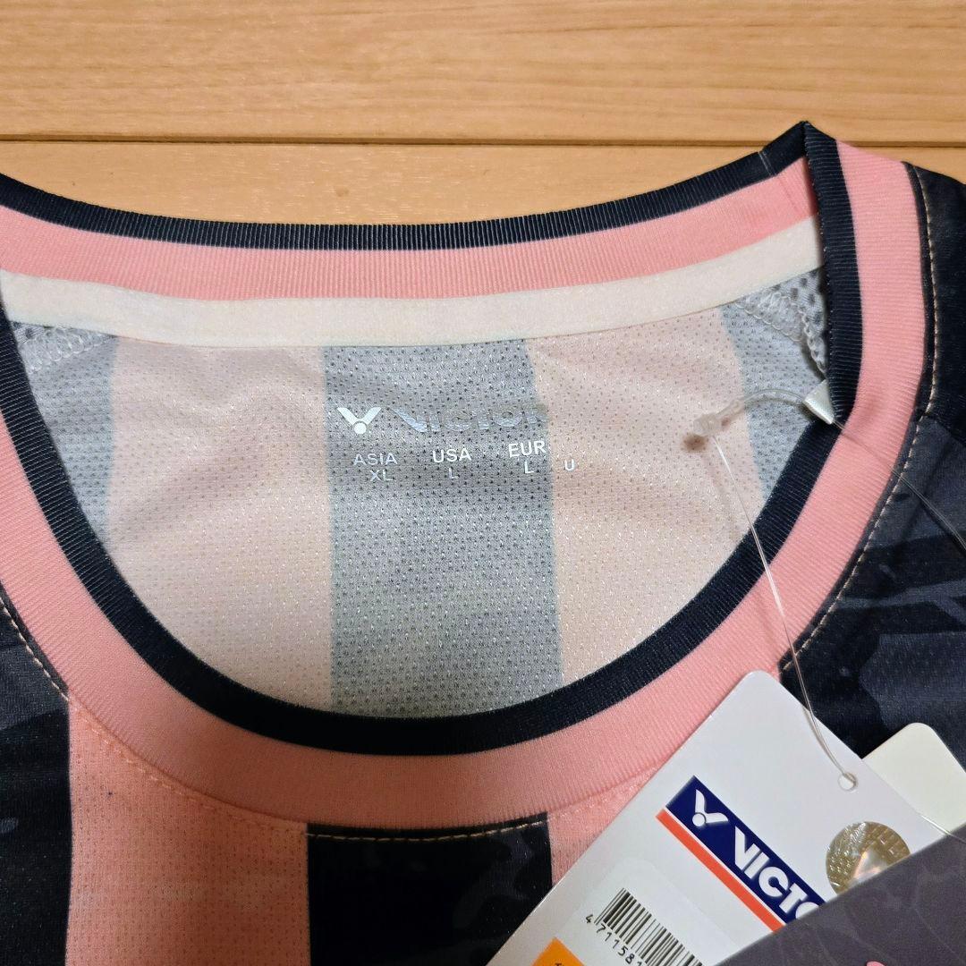 【XLサイズ】VICTOR バドミントンシャツ アントンセンモデル【即購入可】