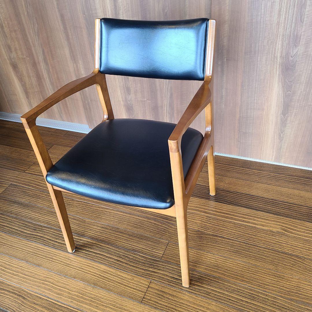 ★カリモク60+★ダイニングチェア★スタンダードブラック★ミッドセンチュリー★