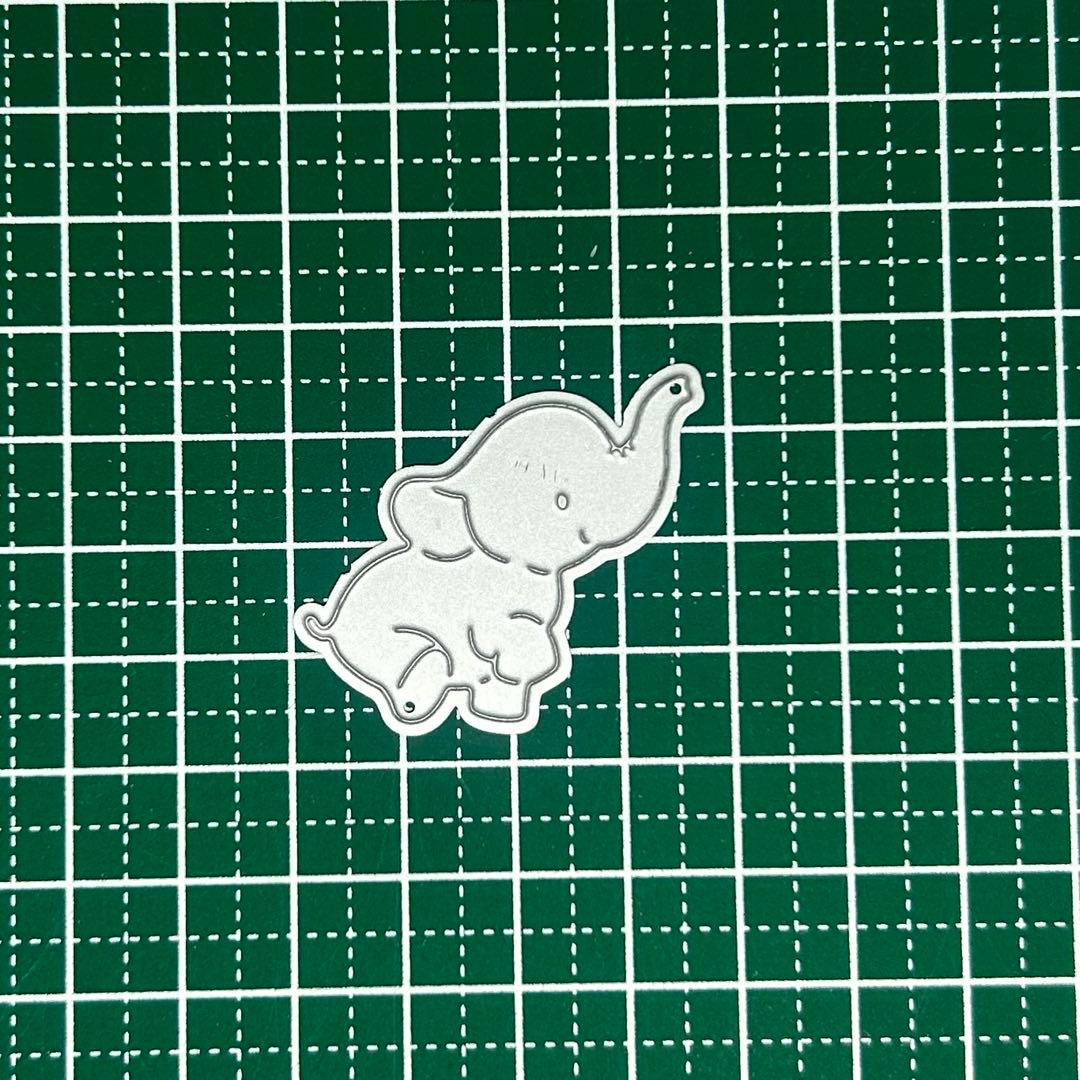 取置き【102】カッティングダイ　象　エレファント