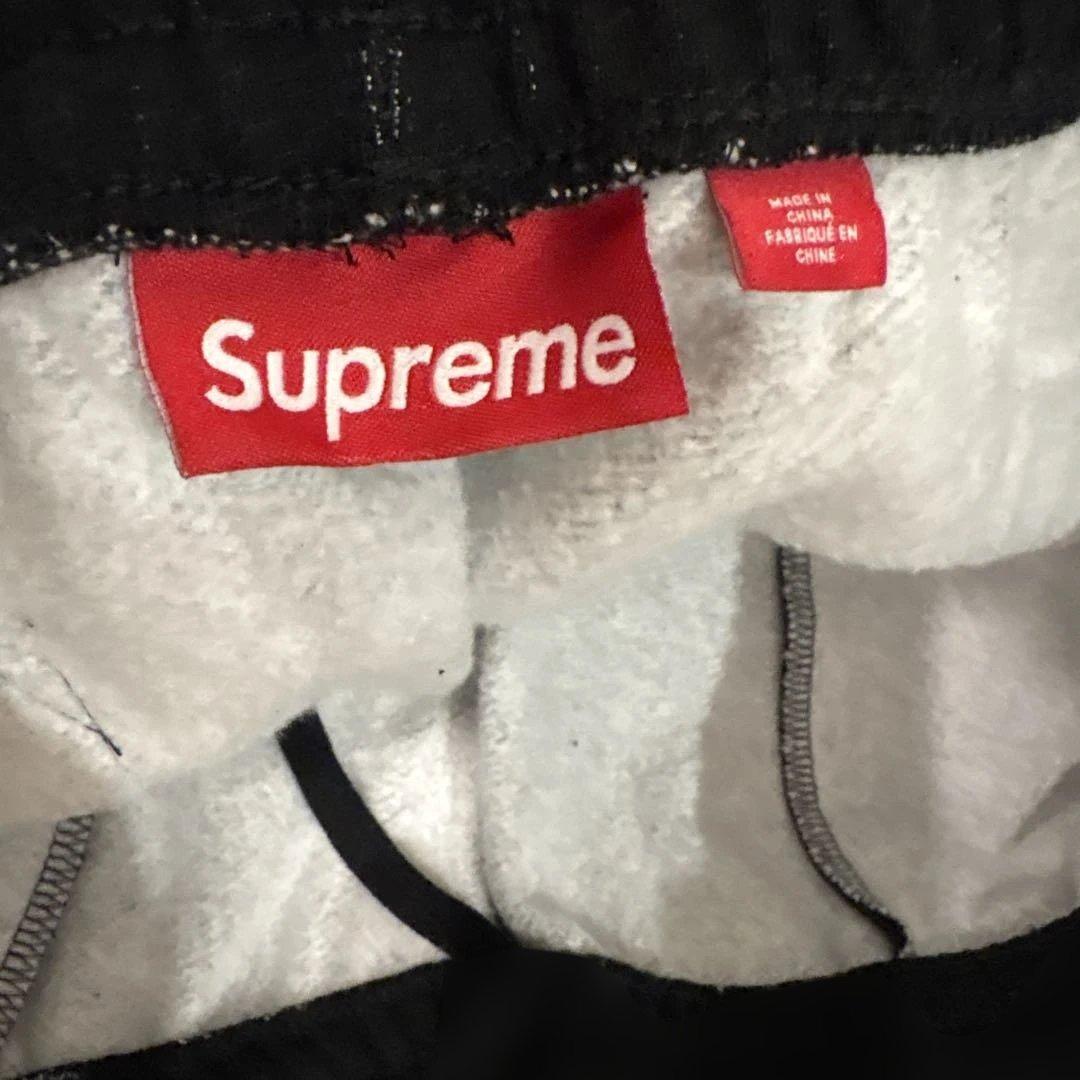 パンツ supreme jacquard stripe sweatpant Black