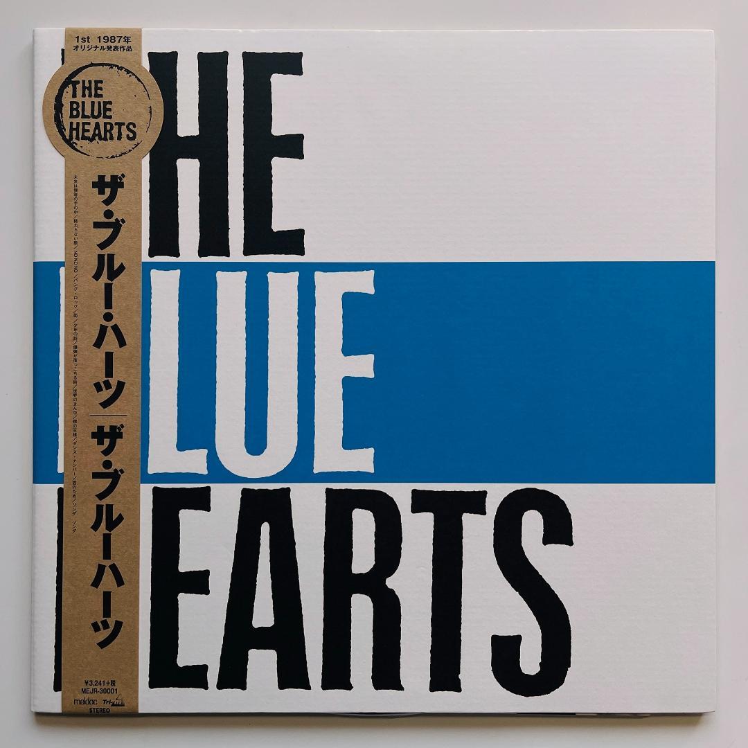 貴重帯付 レコード ステンシル ザ・ブルーハーツ THE BLUE HEARTS