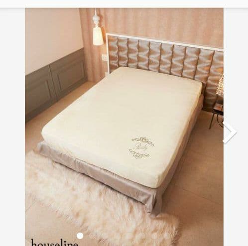 再値下げ新品‼️Rady モコモコティアラフレームボックスシーツ❤️ダブルサイズ