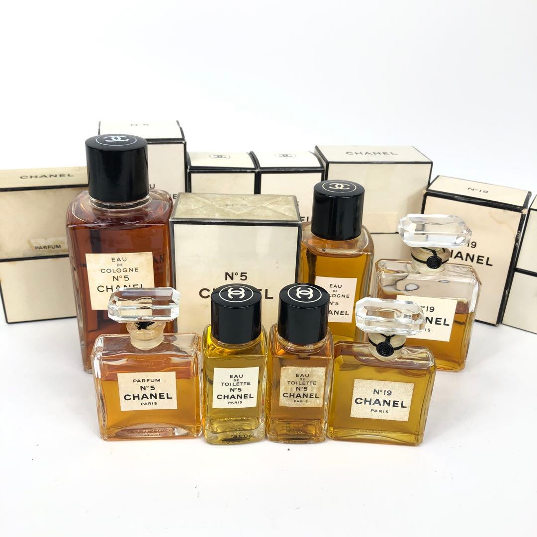 ★4F401シャネル N°5 N°19 オーデトワレ 香水 8本まとめ