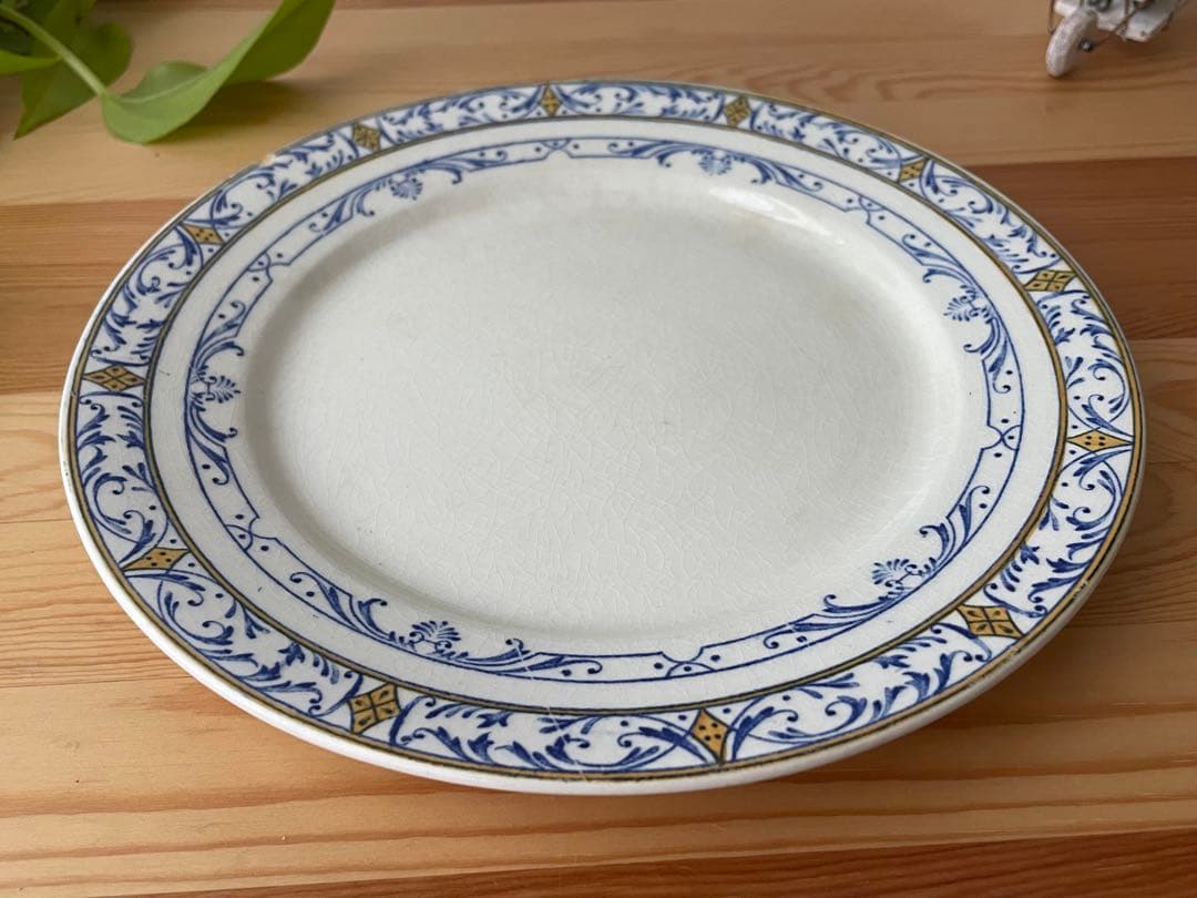 クレイユモントロー　COLBERT 平皿　デザートプレート　2枚セット