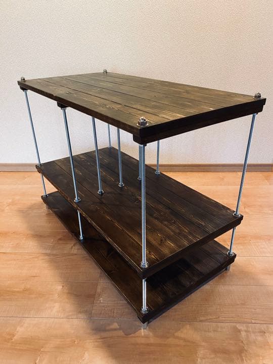 棚　シェルフ　オープンラック　ランドセル置き　サイズオーダー　インダストリアル